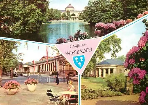 Germany Grusse aus Wiesbaden multi view