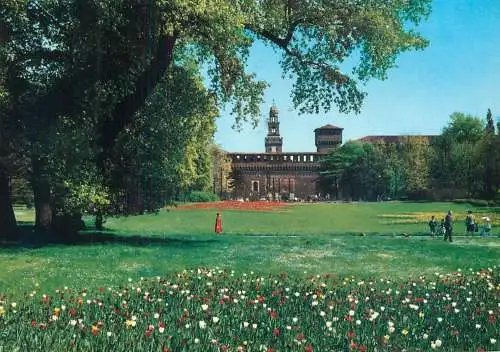 Italy Milano Sforz castle
