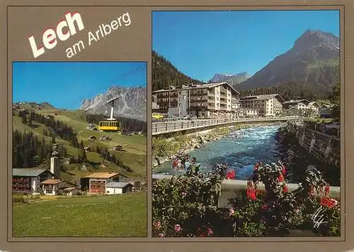 Austria Lech am Arlberg telecabine