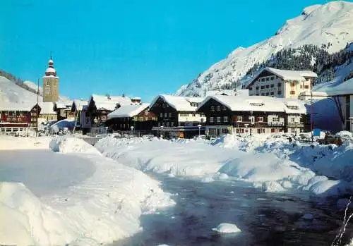 Austria Lech am Arlberg wintersportplatz