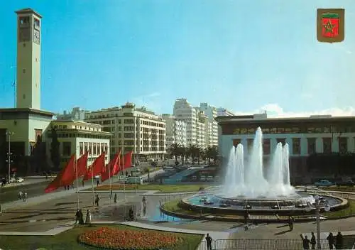 Morocco Casablanca light fountain