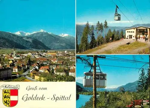Austria Gruss vom Goldeck-Spittal different views