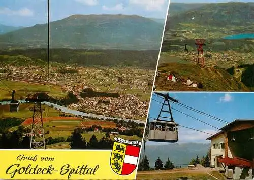 Austria Gruss vom Goldeck-Spittal multi view