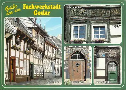 Germany Grusse aus der Fachwerkstadt Goslar multi view
