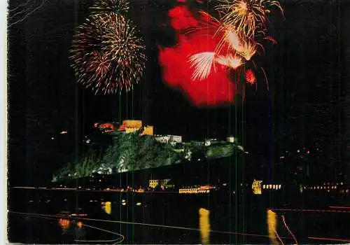 Germany Koblenz fireworks