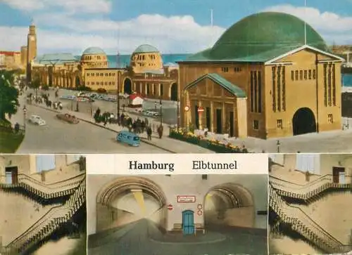 Germany Hamburg Elbtunnel