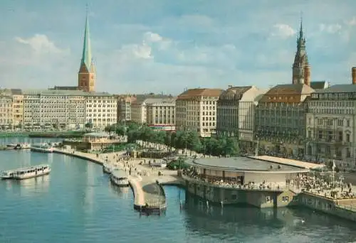 Germany Hamburg Jungfernstieg