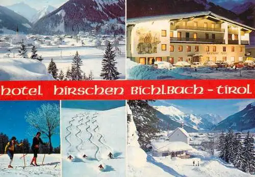 Austria Bichlbach Tirol Hotel Restaurant Hirschen multi view