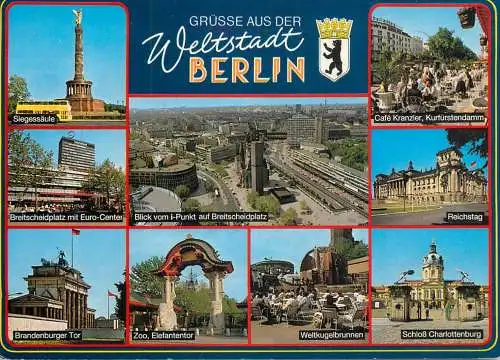 Germany Grusse aus der Weltstadt Berlin different views
