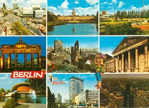 Germany Berlin souvenir different views