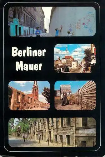 Germany Berlin Mauer multi view