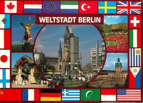 Germany Weltstadt Berlin multi view souvenir