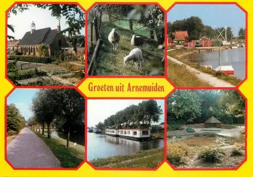 Netherlands Groeten uit Arnemuiden multi view