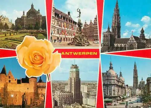 Belgium Antwerpen multi view