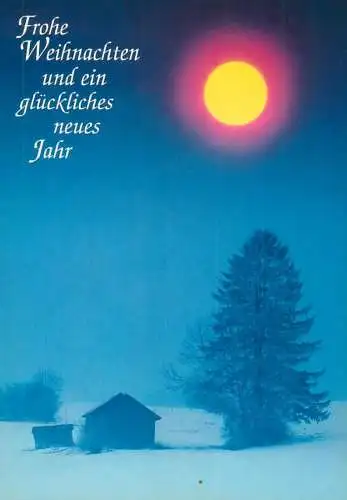Germany new year postcard