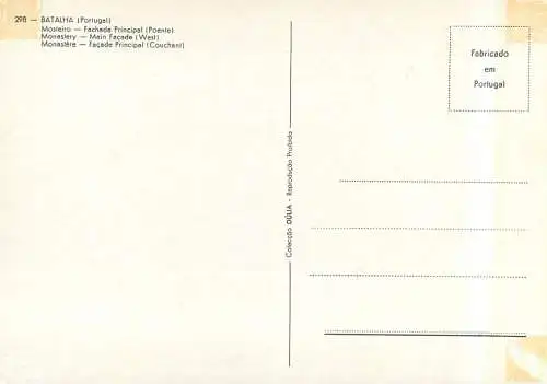 Portugal Batalha monastery