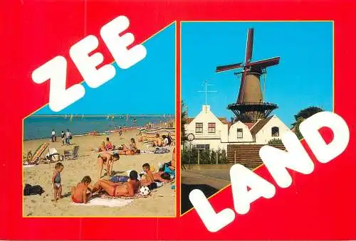 Netherlands Zeeland windmill