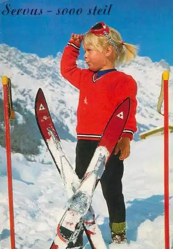 Austria ski resort winter