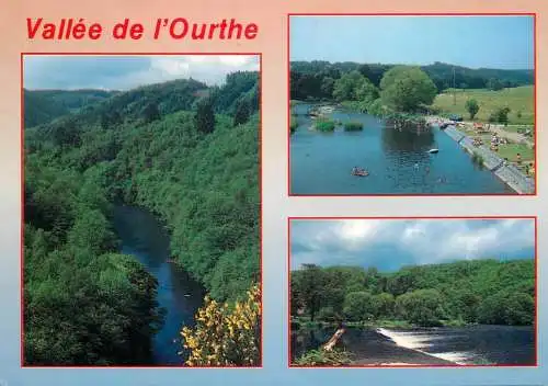 Belgium La Vallee de l'Ourthe different views