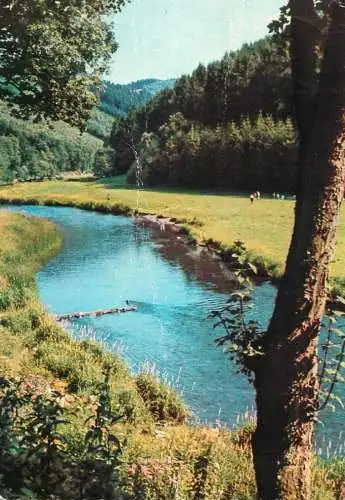 Belgium Vallee de l'Ourthe entre la Roche et Houfalize paysage pittoresque