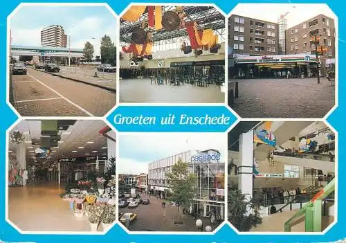 Netherlands Groeten uit Enschede multi view