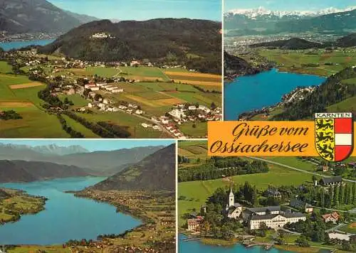 Austria Grusse vom Ossiacheersee multi view
