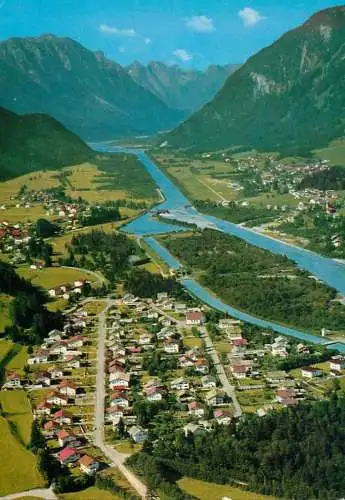 Austria Reutte Tirol Trankesiedlung mit Lechtaler Alpen