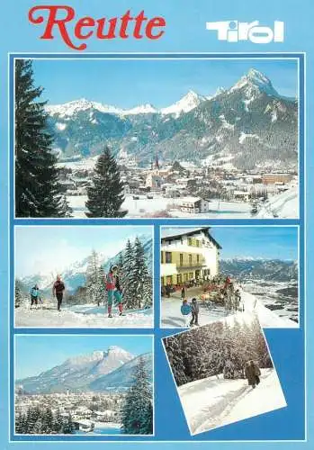 Austria Wintersportplatz Reutte Tirol several views