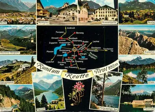 Austria Rund um Reutte Tirol several views