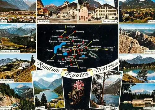 Austria Rund um Reutte Tirol multi view