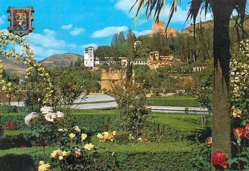 Spain Granada gardens