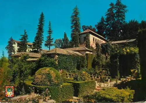 Spain Granada gardens