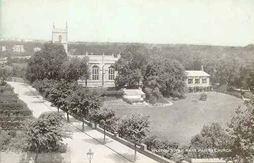 British buildings & architecture, churches & cathedrals postcard Weston super Mare
