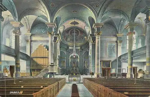 British buildings & architecture, churches & cathedrals postcard Banbury