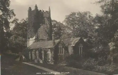 British buildings & architecture, churches & cathedrals photo postcard Cockingbon