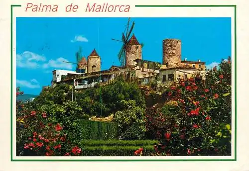 Spain Palma de Mallorca windmill