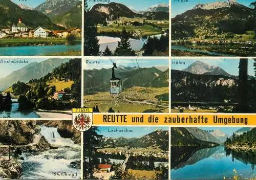 Austria Reutte und Umgebung multi view