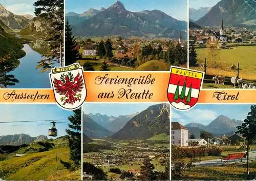Austria Feriengrusse aus Reutte multi view