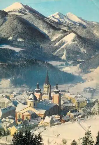 Austria Mariazell mit der Zellerhutten