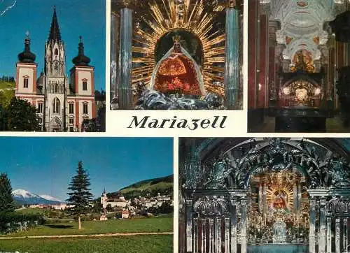 Austria Wallfahrtskirche Mariazell different views