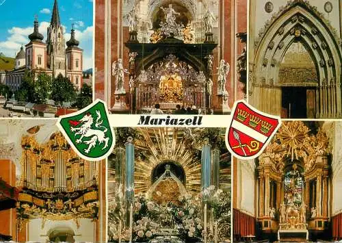 Austria Wallfahrtskirche Mariazell multi view