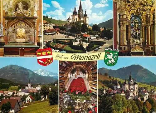 Austria Gruss aus Mariazell several views