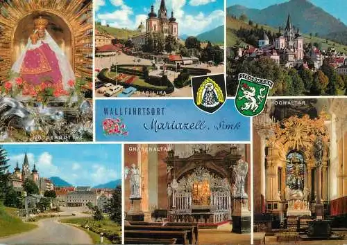 Austria Wallfahrtsort Mariazell multi view