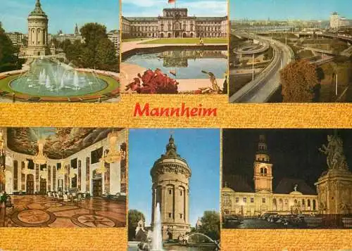 Germany Mannheim multi view souvenir