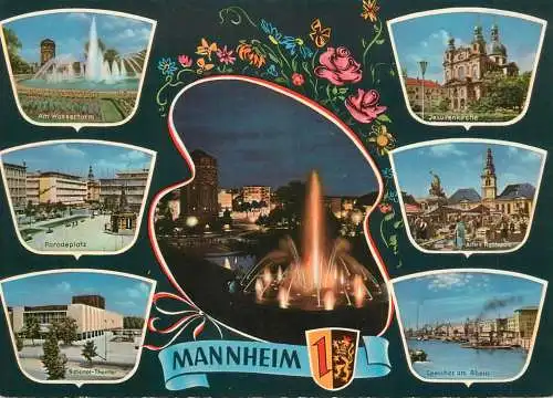 Germany Mannheim different views