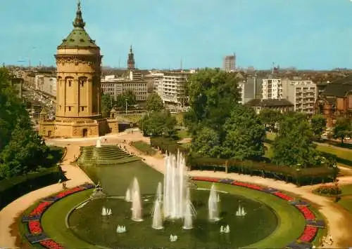 Germany Mannheim Wasserturm