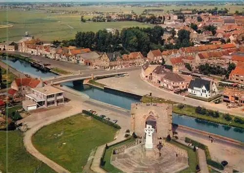 Belgium Diksmuide aerial monument