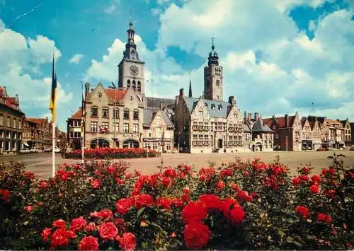 Belgium Diksmuide Grote Market
