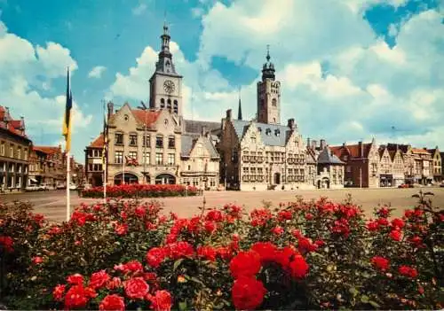 Belgium Diksmuide Grote Markt