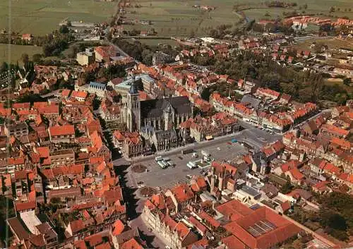 Belgium Diksmuide aerial